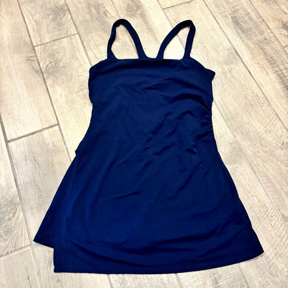 Free People Movement Never Better Navy Athletic Dress - Picture 3 of 6